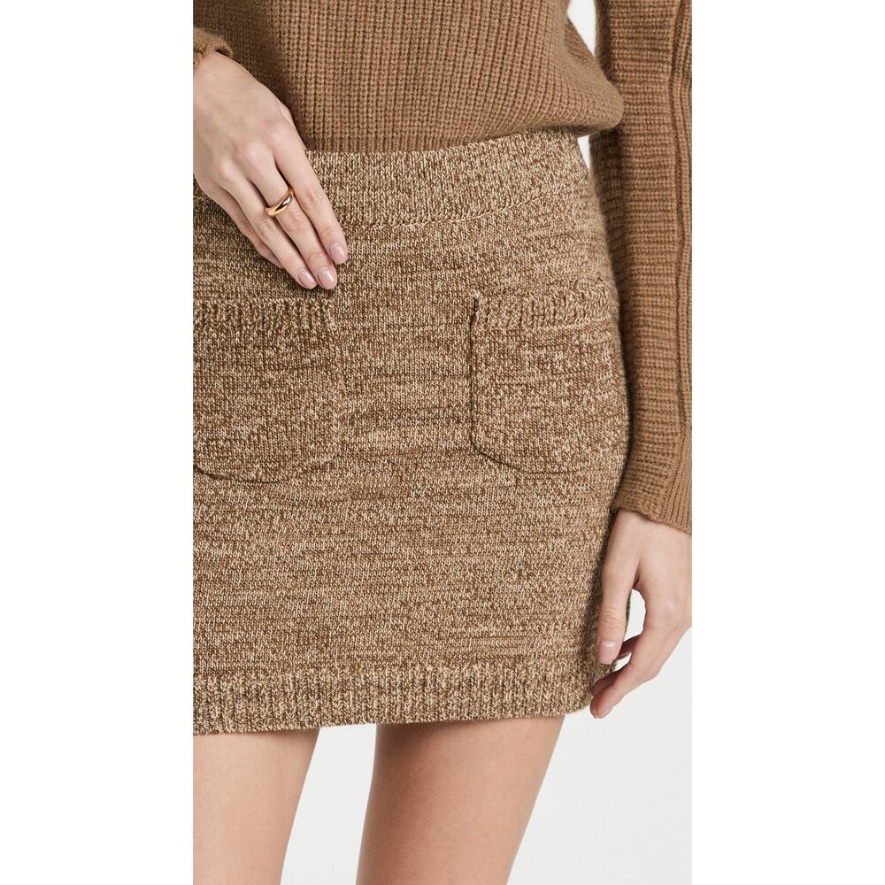 Free People Solid Viola Sweater Miniskirt - S